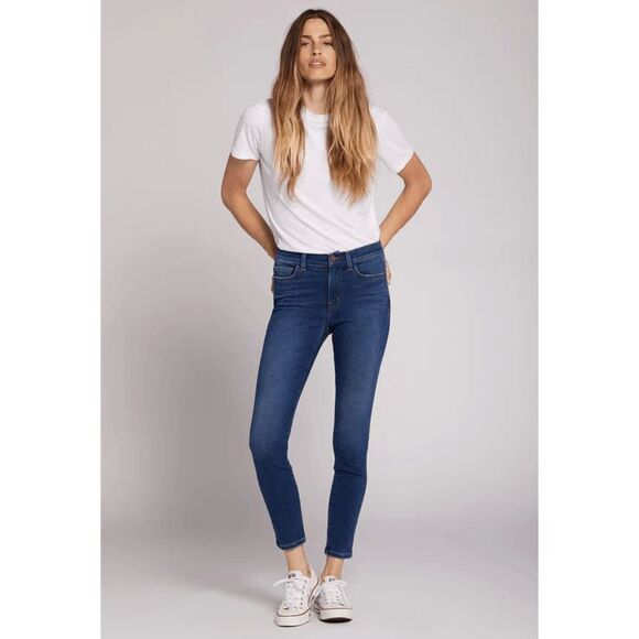 Current/Elliott Denim - Current Elliott Women's size 30 Waist Mid rise stretch skinny denim blue jeans
